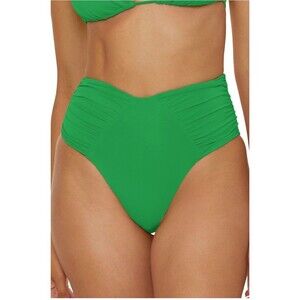 BECCA BY REBECCA VIRTUE Brinley High Waist Bikini Bottom XS NWT